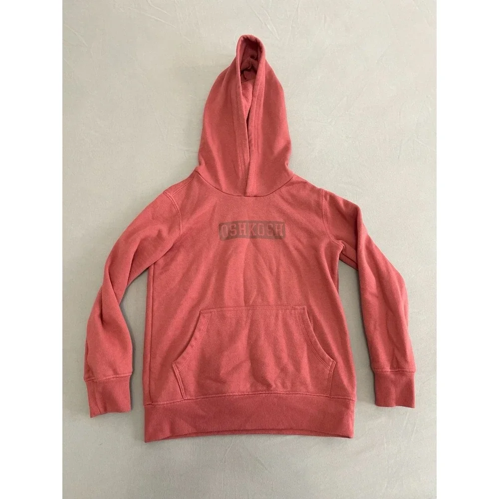 OshKosh B'gosh Pullover Hoodie Sweatshirt in Red